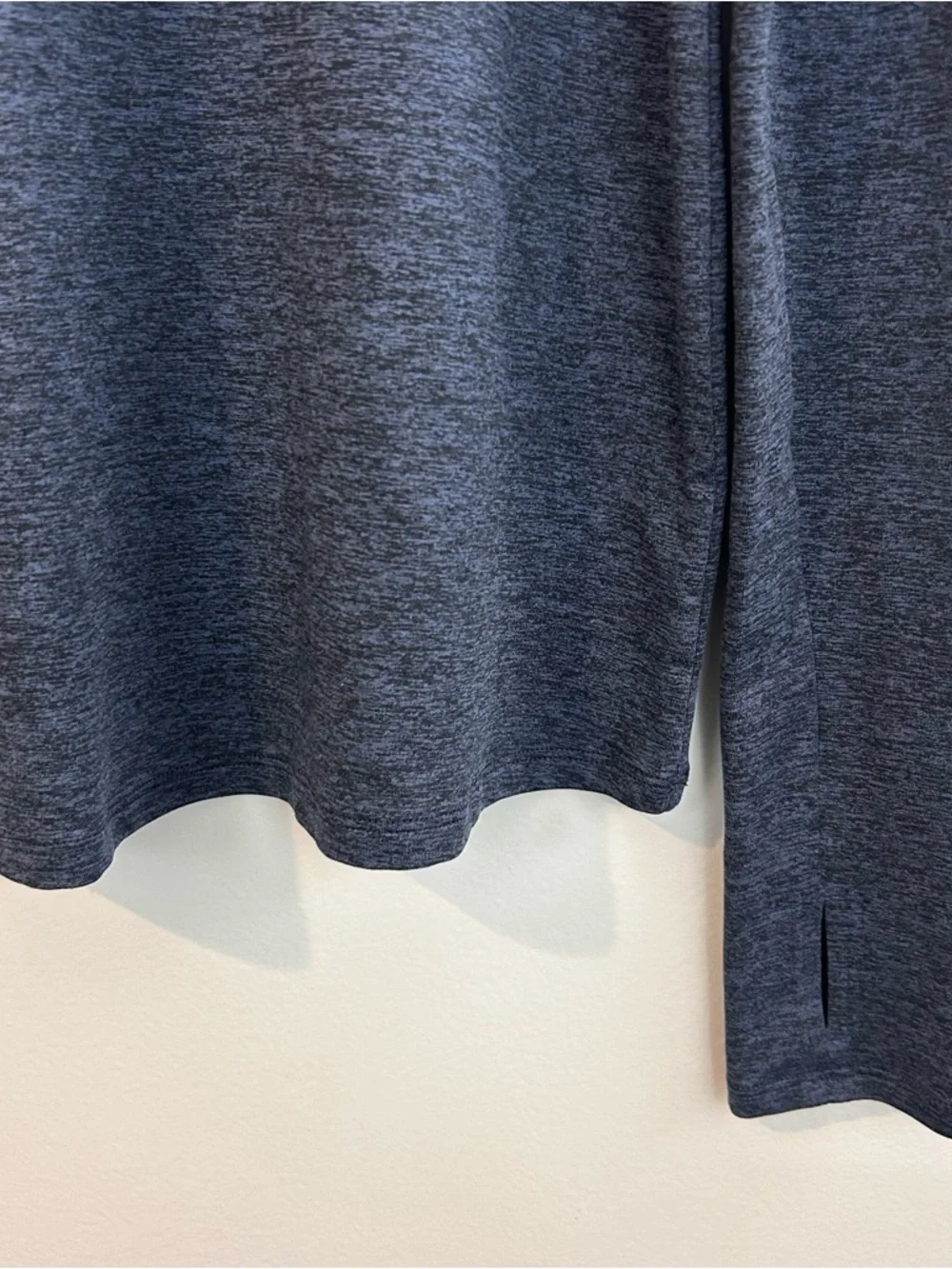 Alo Yoga Blue Pullover Rancho Valencia Resort/Spa Long Sleeve T-shirt Large
